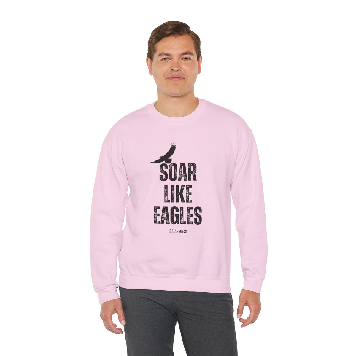 Soar Like Eagles- Unisex Heavy Blend™ Crewneck Sweatshirt