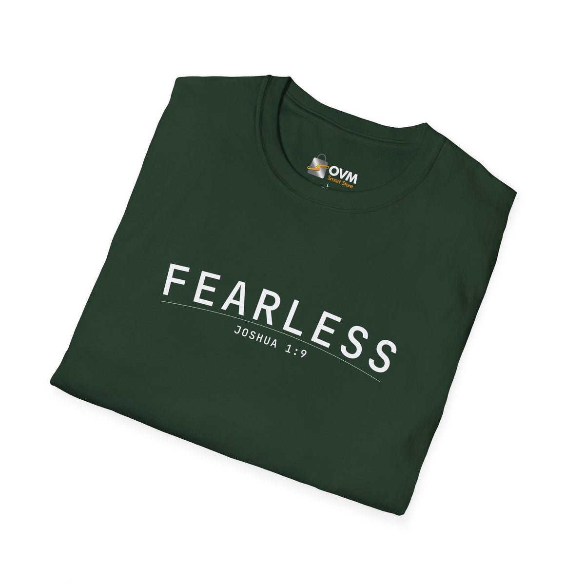 Fearless Christian T-Shirt – Joshua 1:9 Faith Apparel