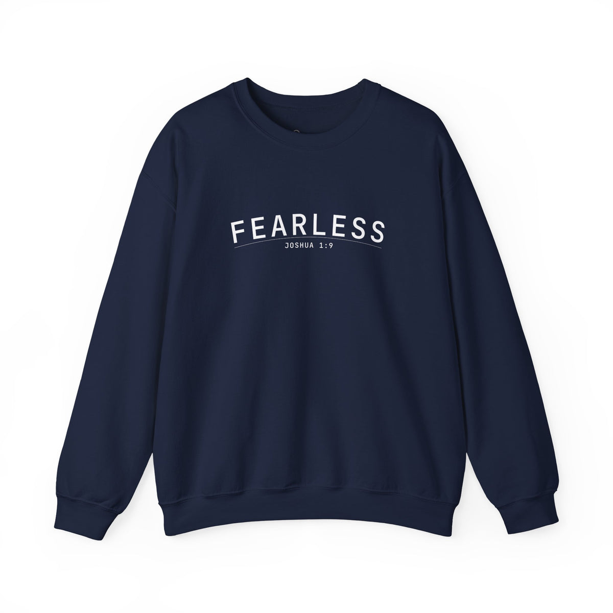 Fearless Christian Sweatshirt – Joshua 1:9 Wear Your Faith