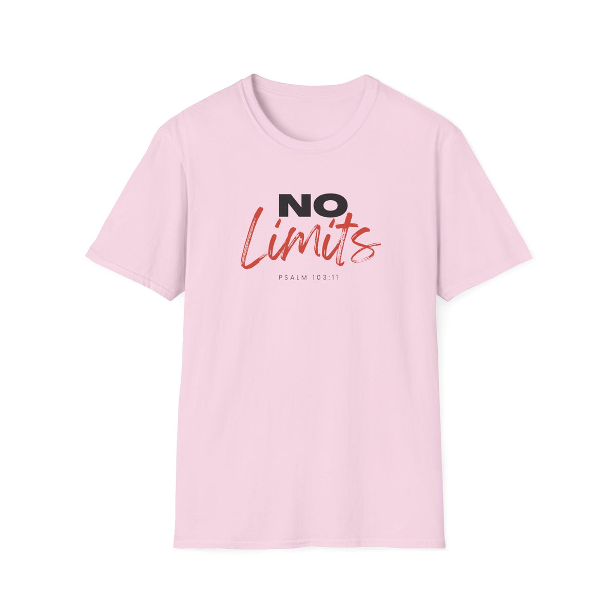 "No Limits" Unisex Softstyle T-Shirt