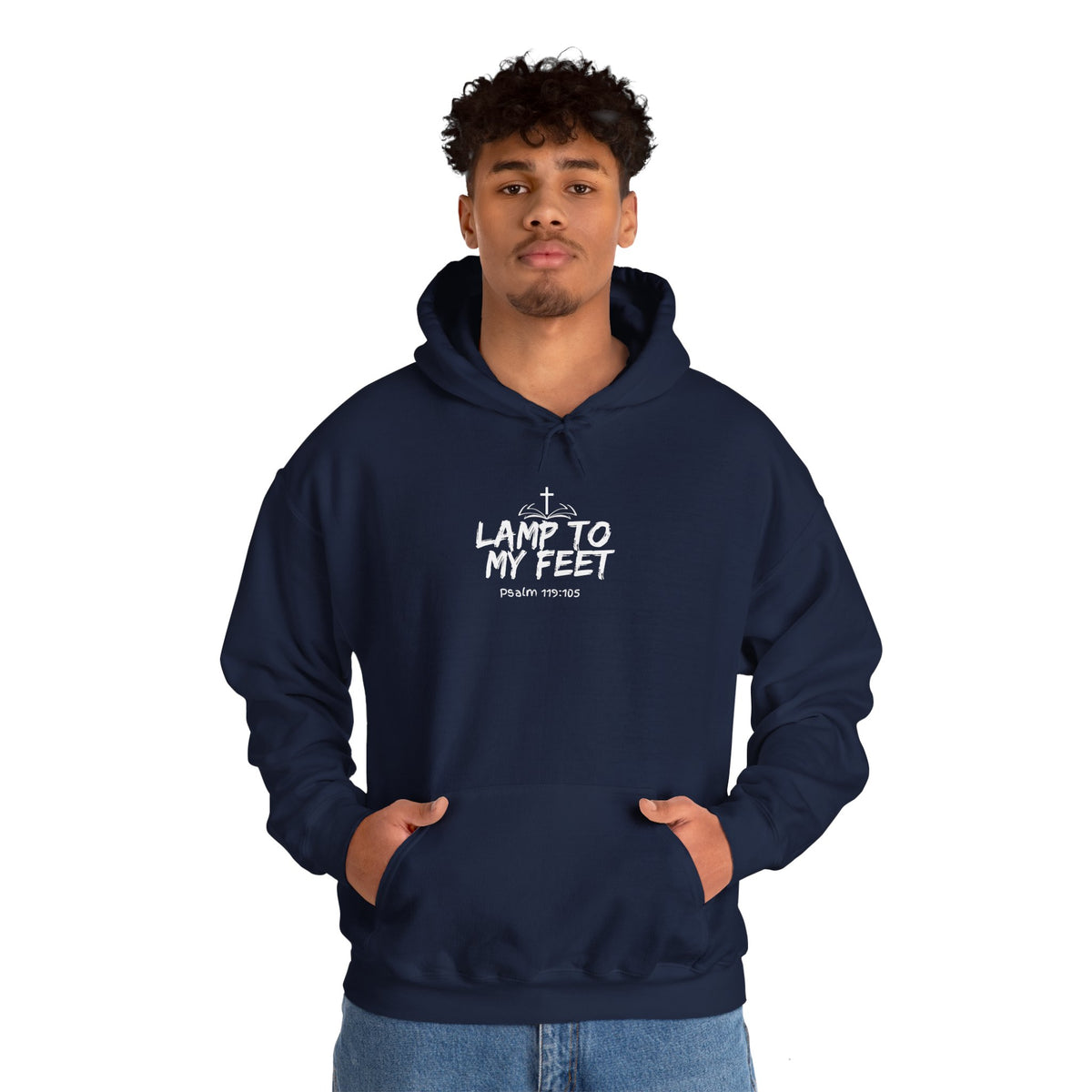 "Lamp To My Feet" Unisex Heavy Blend™ Hooded Sweatshirt