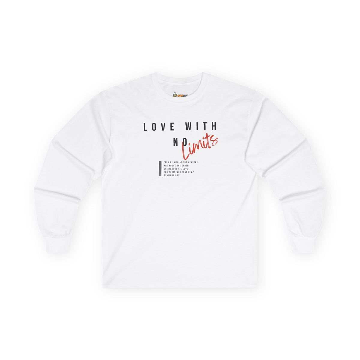 Love With No Limits- Unisex Ultra Cotton Long Sleeve Tee