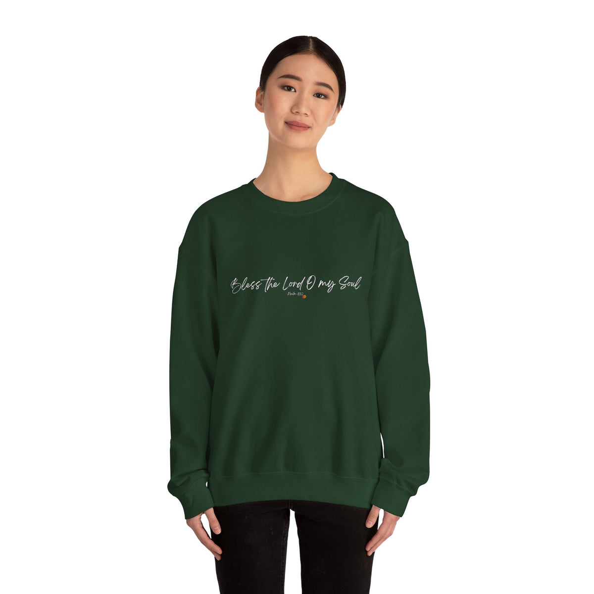 Bless The Lord O My Soul | Ladies' Heavy Blend™ Crewneck Sweatshirt