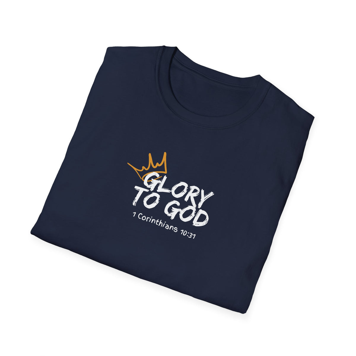 "Glory To God" Unisex Softstyle T-Shirt