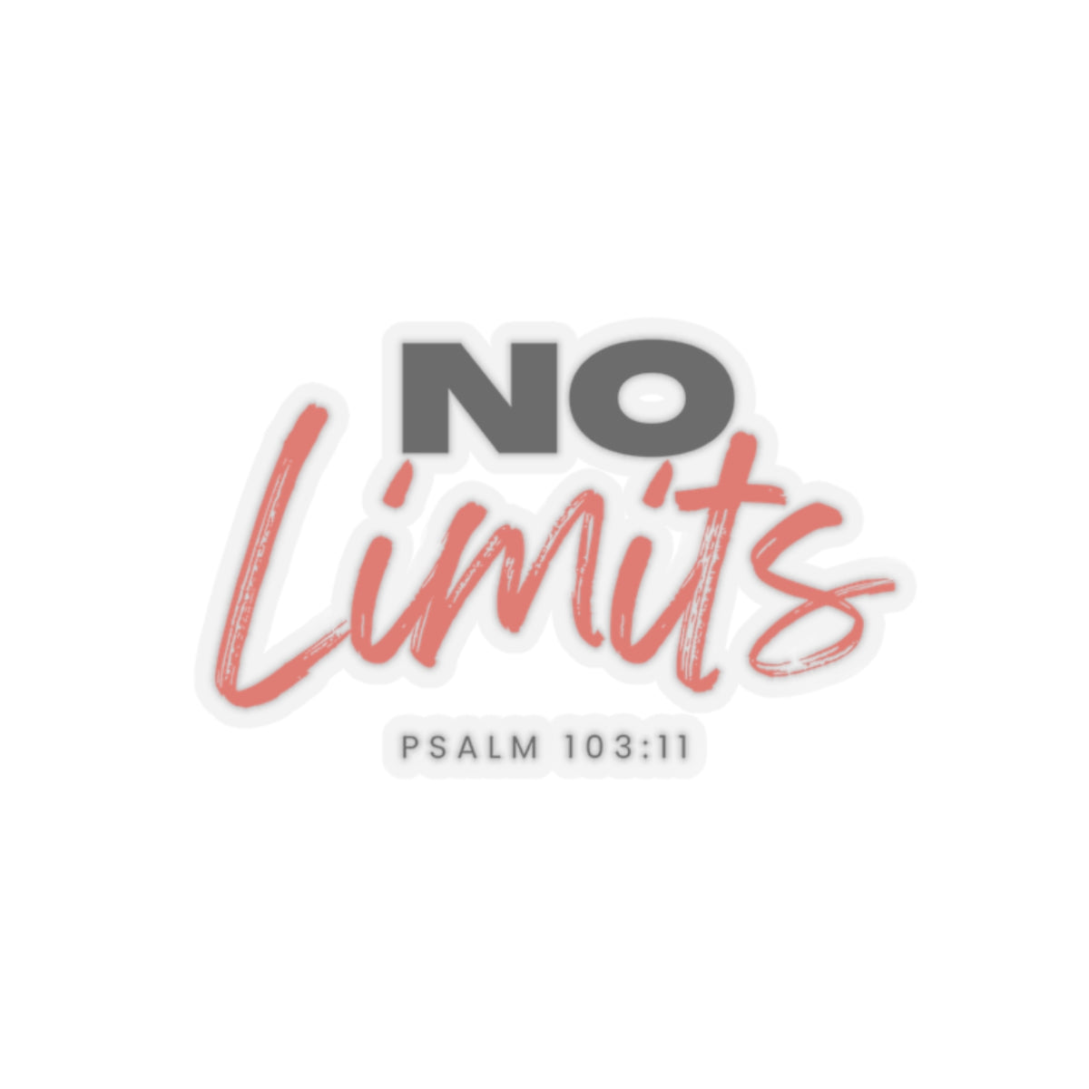 No Limits- Kiss-Cut Stickers