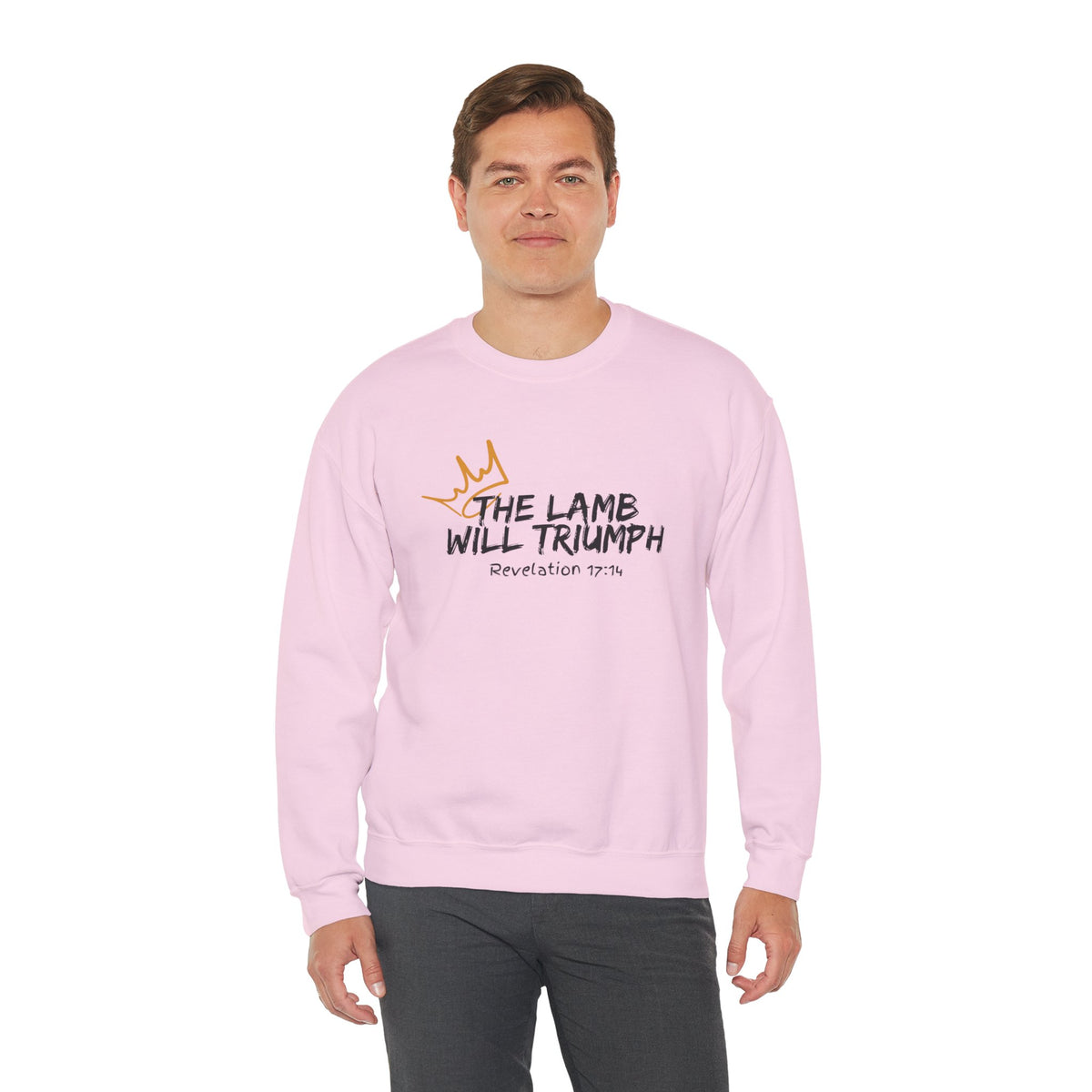 The Lamb Will Triumph Ver.2- Unisex Heavy Blend™ Crewneck Sweatshirt