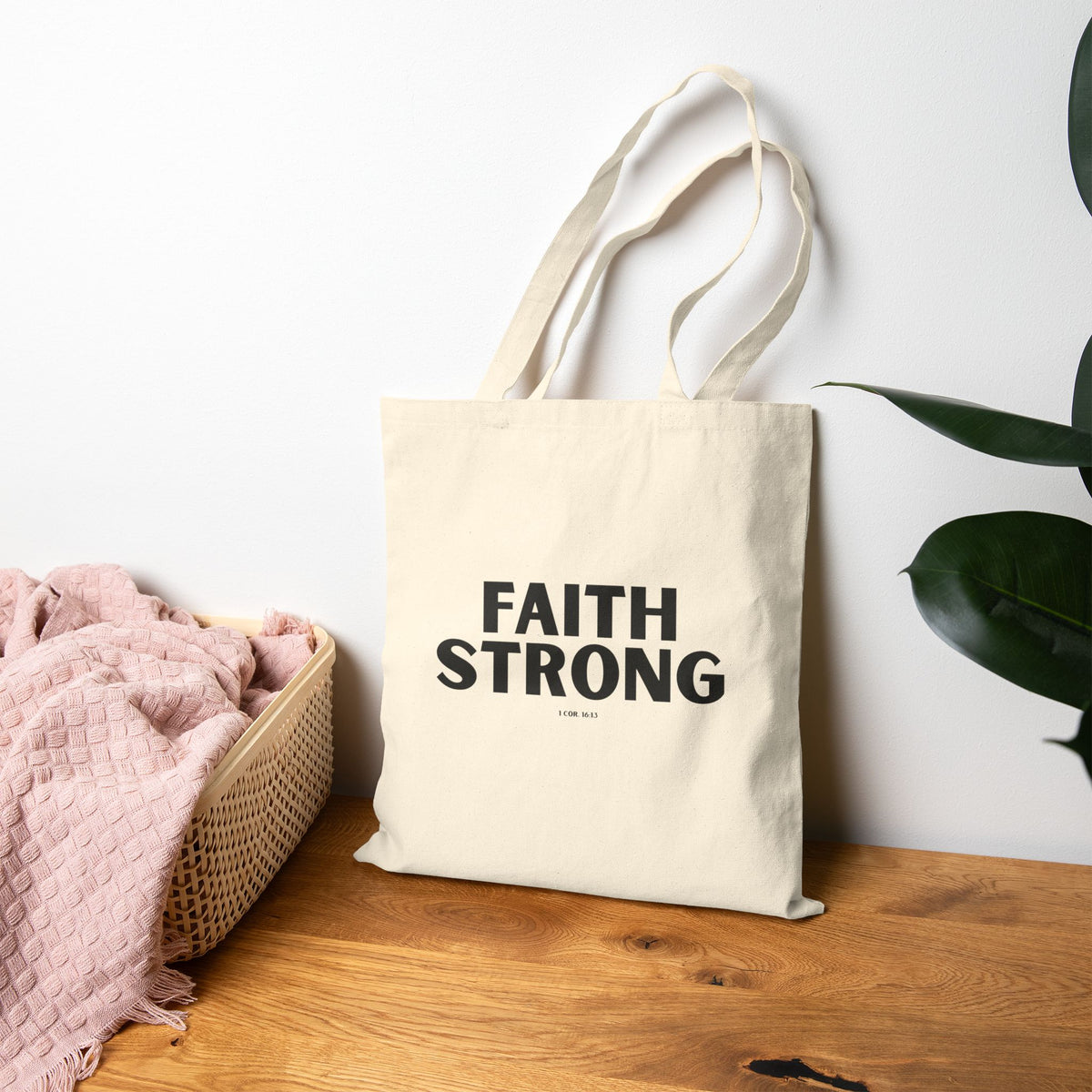 Cotton Canvas Tote Bag