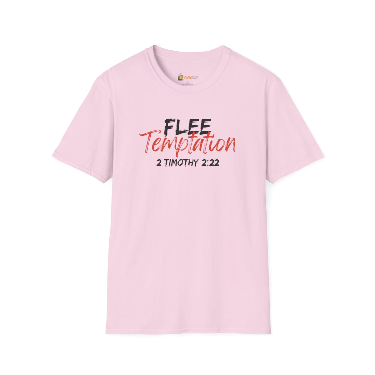 Flee Temptation Unisex Softstyle T-Shirt