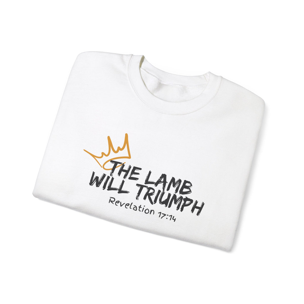 The Lamb Will Triumph- Unisex Heavy Blend™ Crewneck Sweatshirt