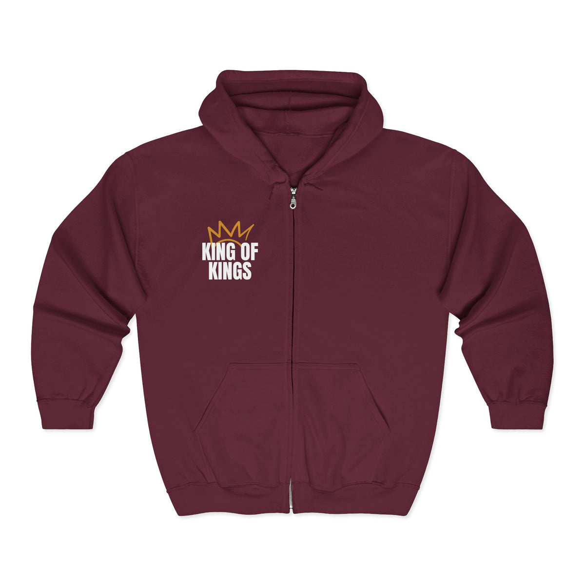 King of Kings | Unisex Heavy Blend™ Full Zip Hooded Sweatshirt