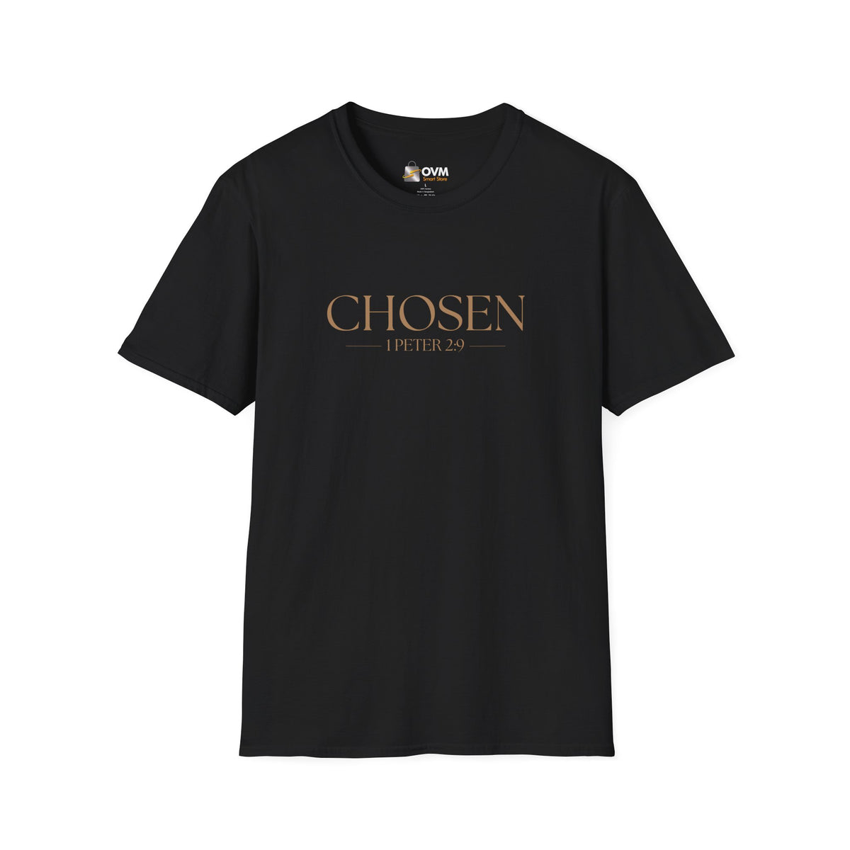 Chosen Christian T-Shirt – 1 Peter 2:9 Faith Apparel - Unisex Softstyle T-Shirt