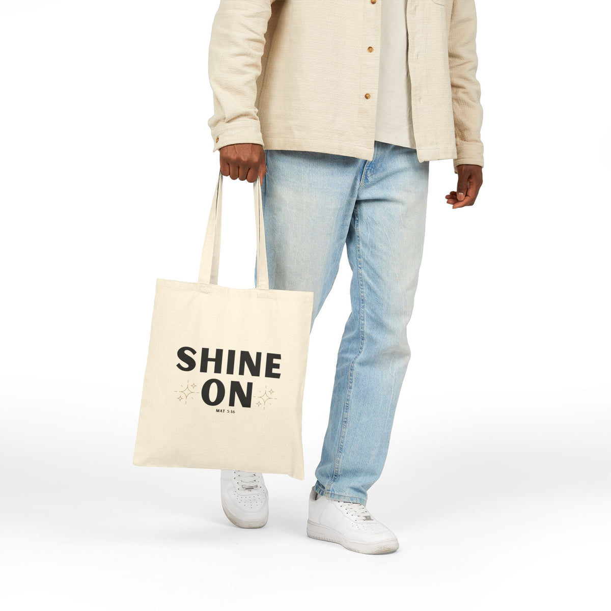 Cotton Canvas Tote Bag