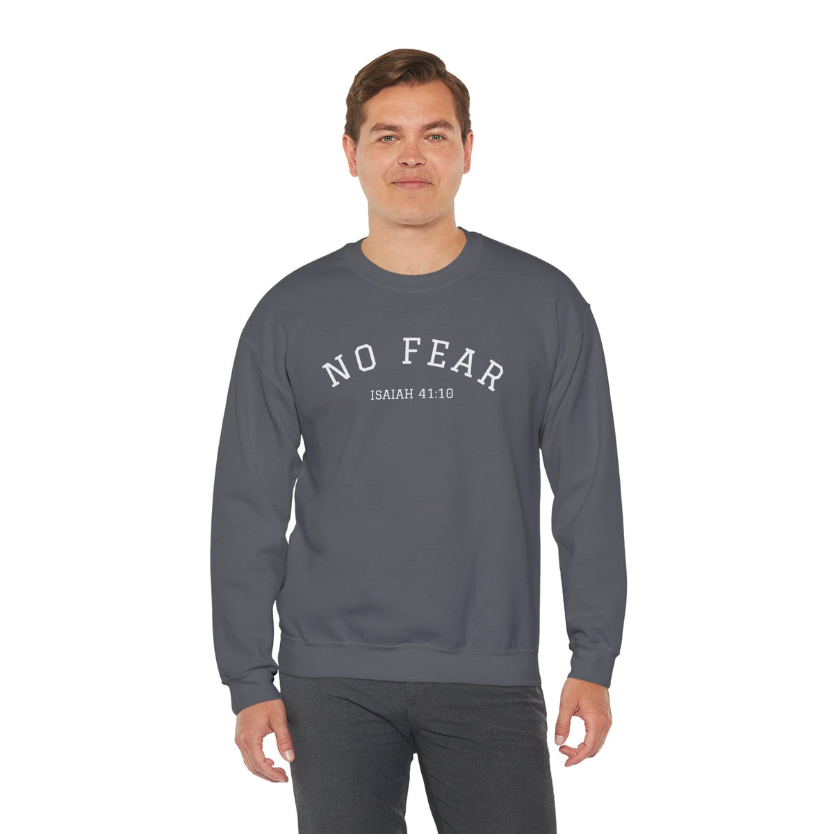 No Fear- Unisex Heavy Blend™ Crewneck Sweatshirt