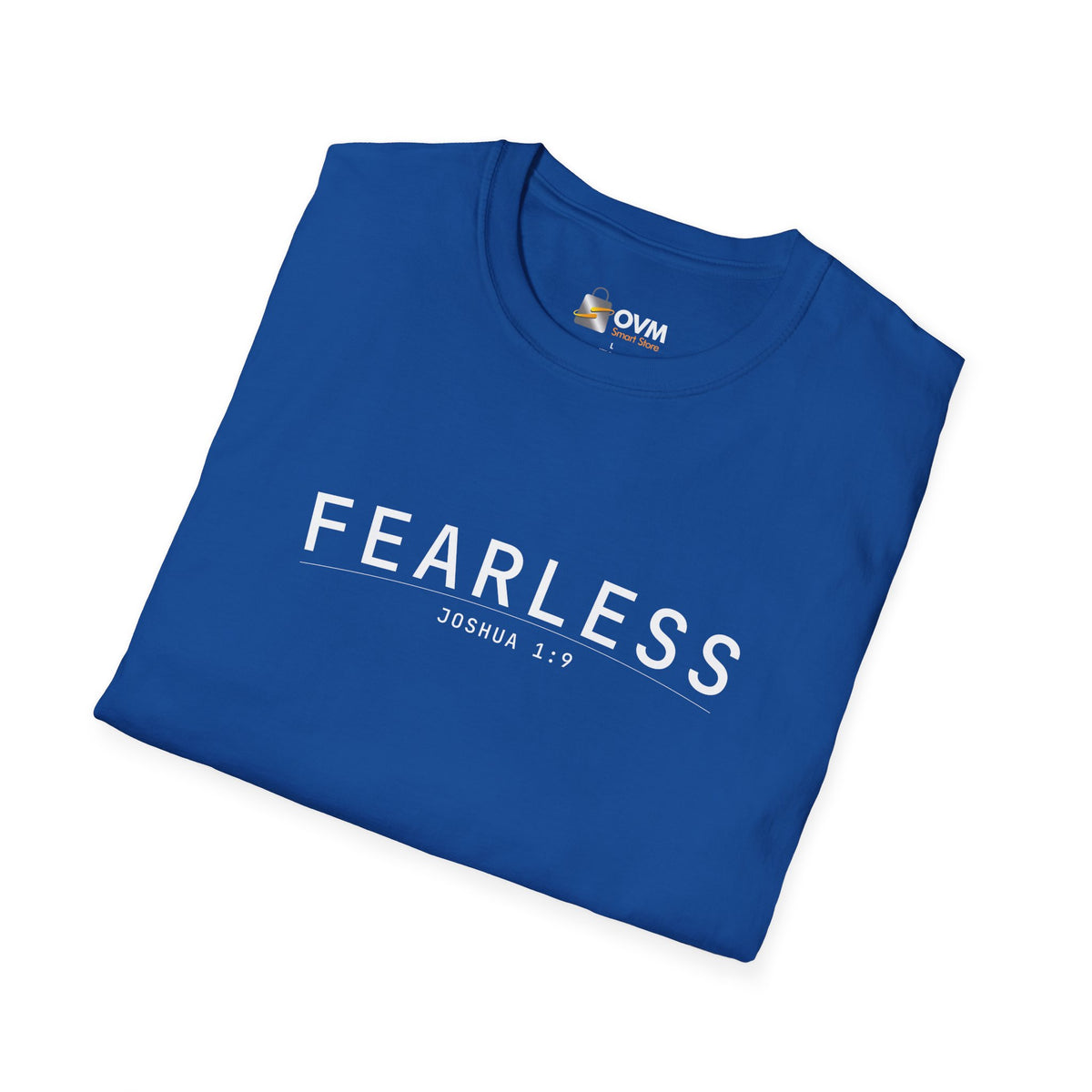 Fearless Christian T-Shirt – Joshua 1:9 Faith Apparel