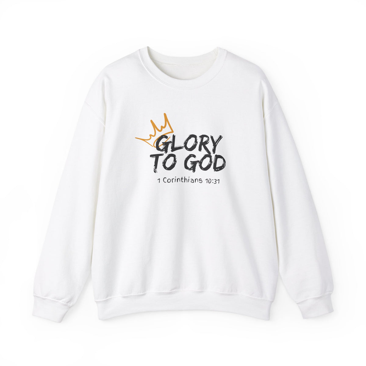 Glory To God- Unisex Heavy Blend™ Crewneck Sweatshirt