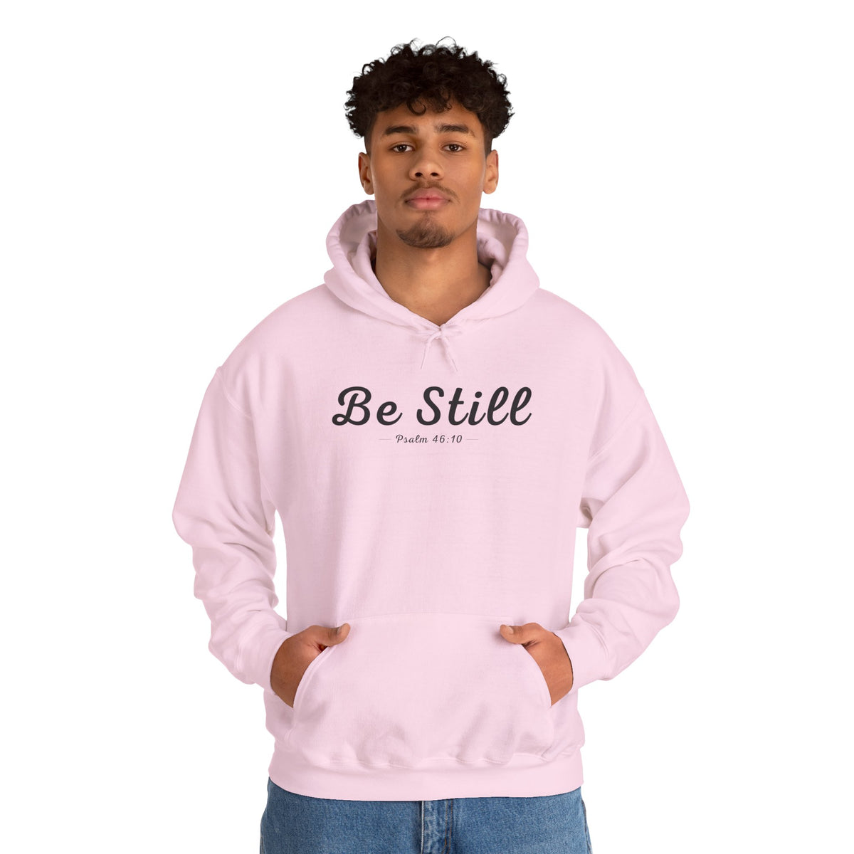 Be Still Christian Hoodie – Psalm 46:10 Faith Comfort Wear