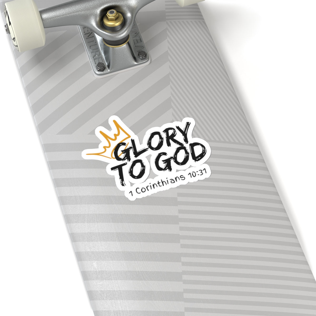 Glory To God- Kiss-Cut Stickers