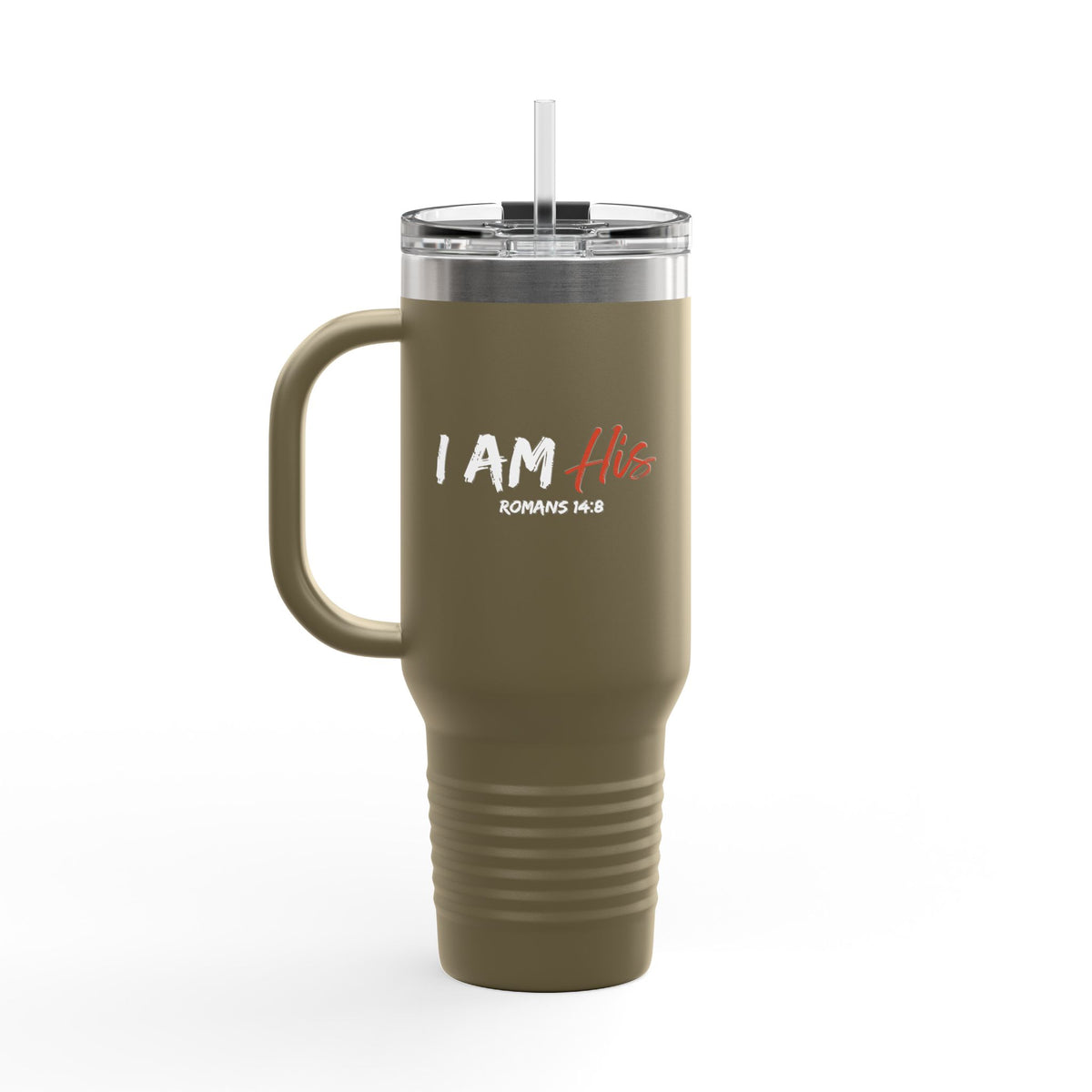 I Am His- Insulated Travel Mug, 40oz