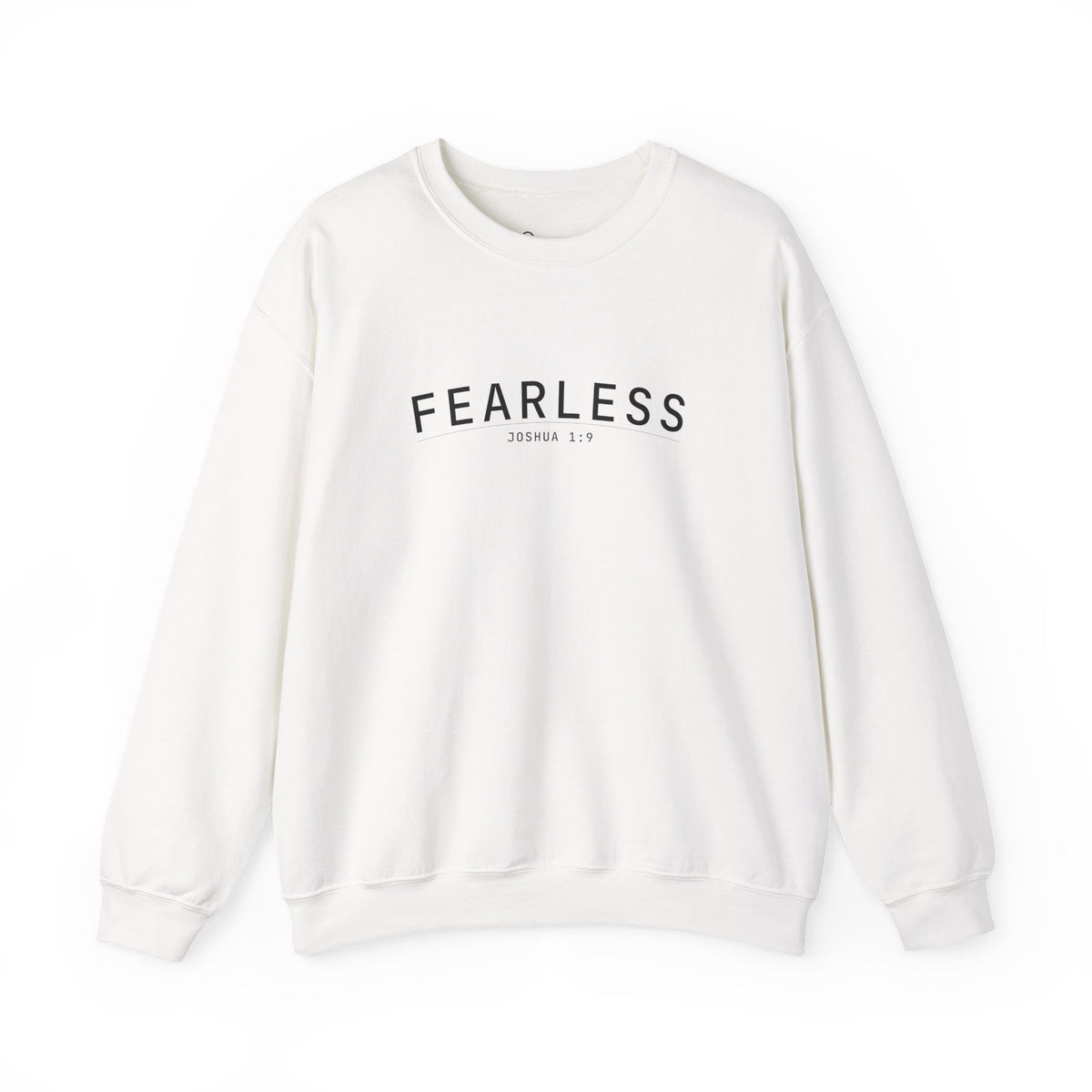 Fearless Christian Sweatshirt – Joshua 1:9 Wear Your Faith