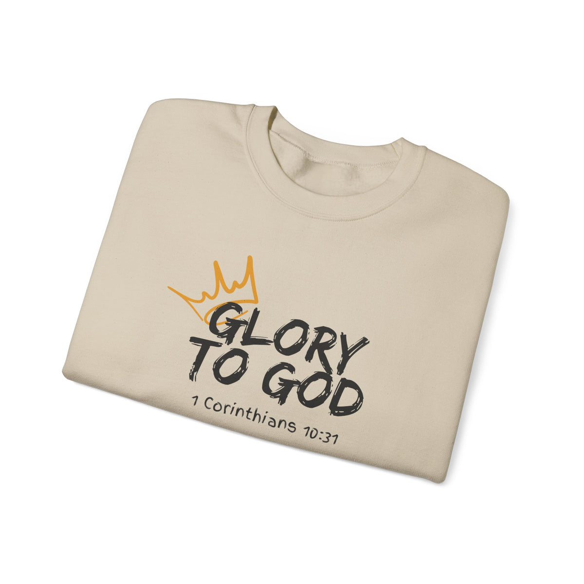 Glory To God- Unisex Heavy Blend™ Crewneck Sweatshirt