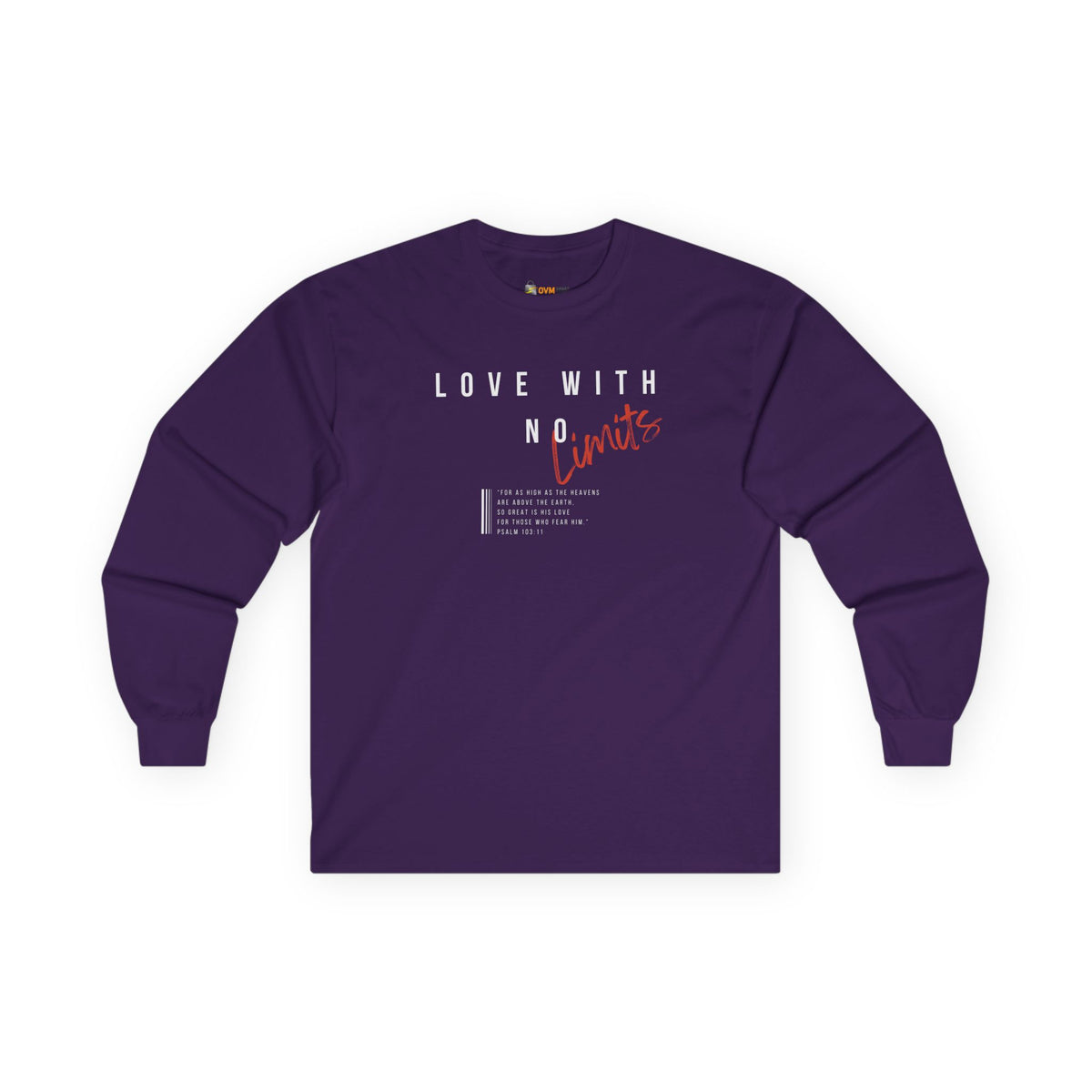 Love With No Limits- Unisex Ultra Cotton Long Sleeve Tee