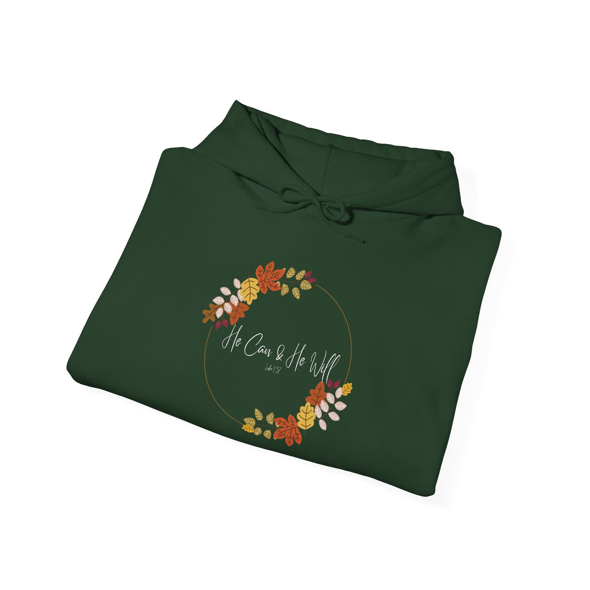 He Can & He Will | Laides' Heavy Blend™ Hooded Sweatshirt