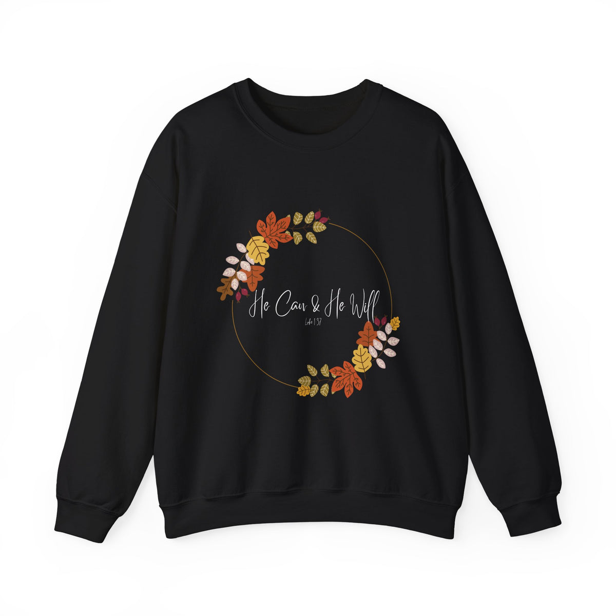 He Can & He Will | Ladies' Heavy Blend™ Crewneck Sweatshirt