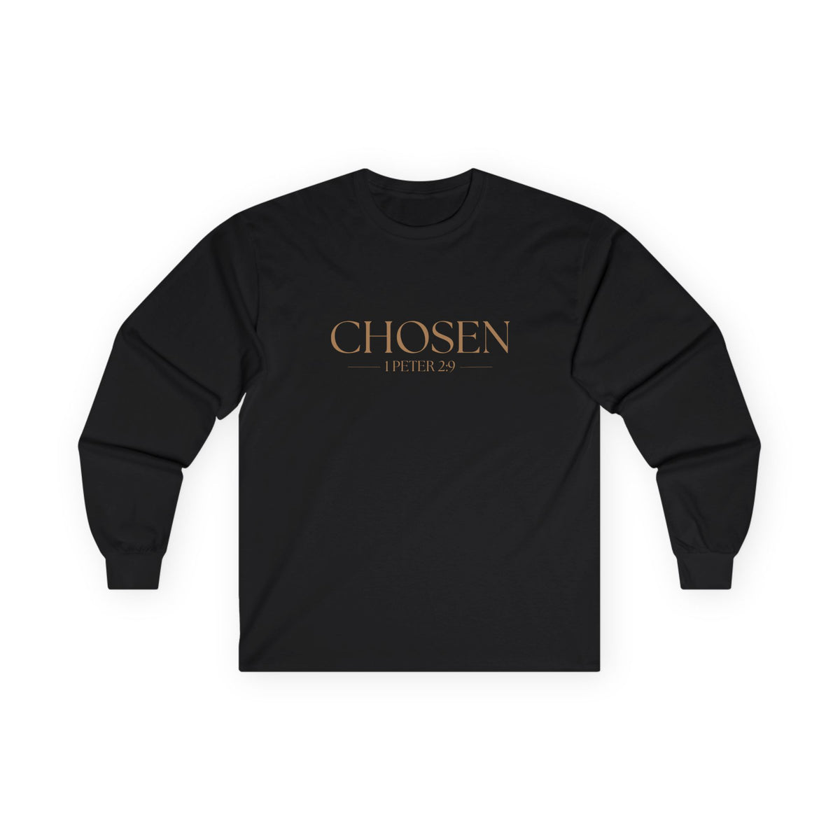 Chosen Christian Long Sleeve T-Shirt – 1 Peter 2:9 Faith in Every Season - Unisex Ultra Cotton Long Sleeve Tee