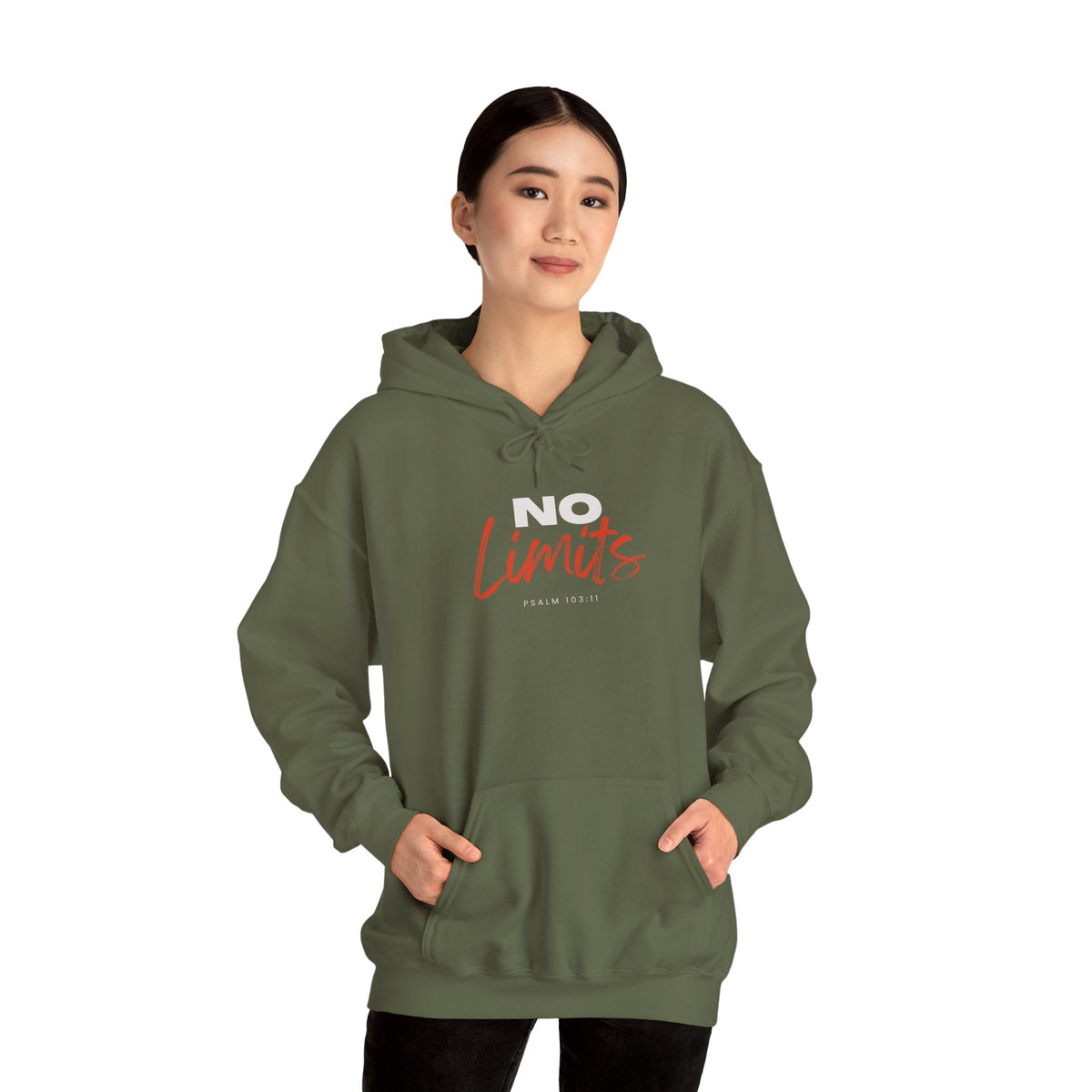 "No Limits" Unisex Heavy Blend™ Hooded Sweatshirt