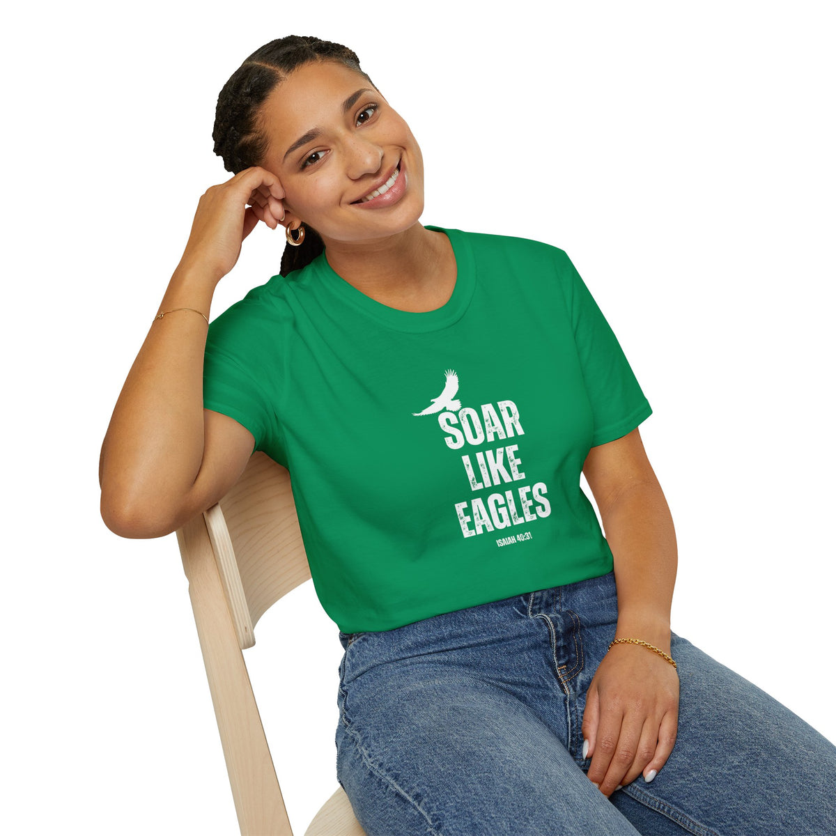 Soar Like Eagles- Unisex Softstyle T-Shirt